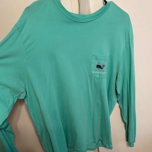 Vineyard Vines Lacrosse Long Sleeve Pocket Tee